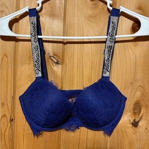 Brand new Victoria’s Secret very sexy push up bra with shine straps